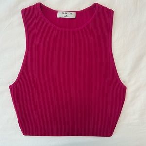 Aritzia Cropped Knit Tank